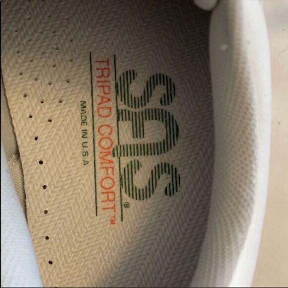 SAS WHITE LEATHER COMFORT SHOES. NEW. - Picture 5 of 7